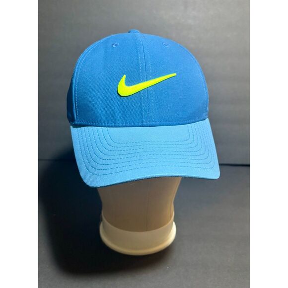 Nike Legacy 91 Dri-FIT Two-Tone Blue Golf Cap – Adjustable Strapback - Picture 1 of 5